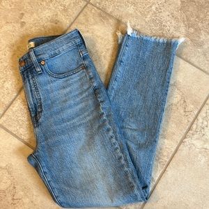 Madewell Perfect Vintage Jean in Ainsworth wash, size 26